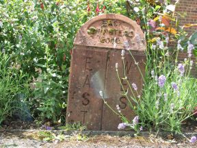 Greenwich Meridian Marker; England; West Sussex; East Grinstead